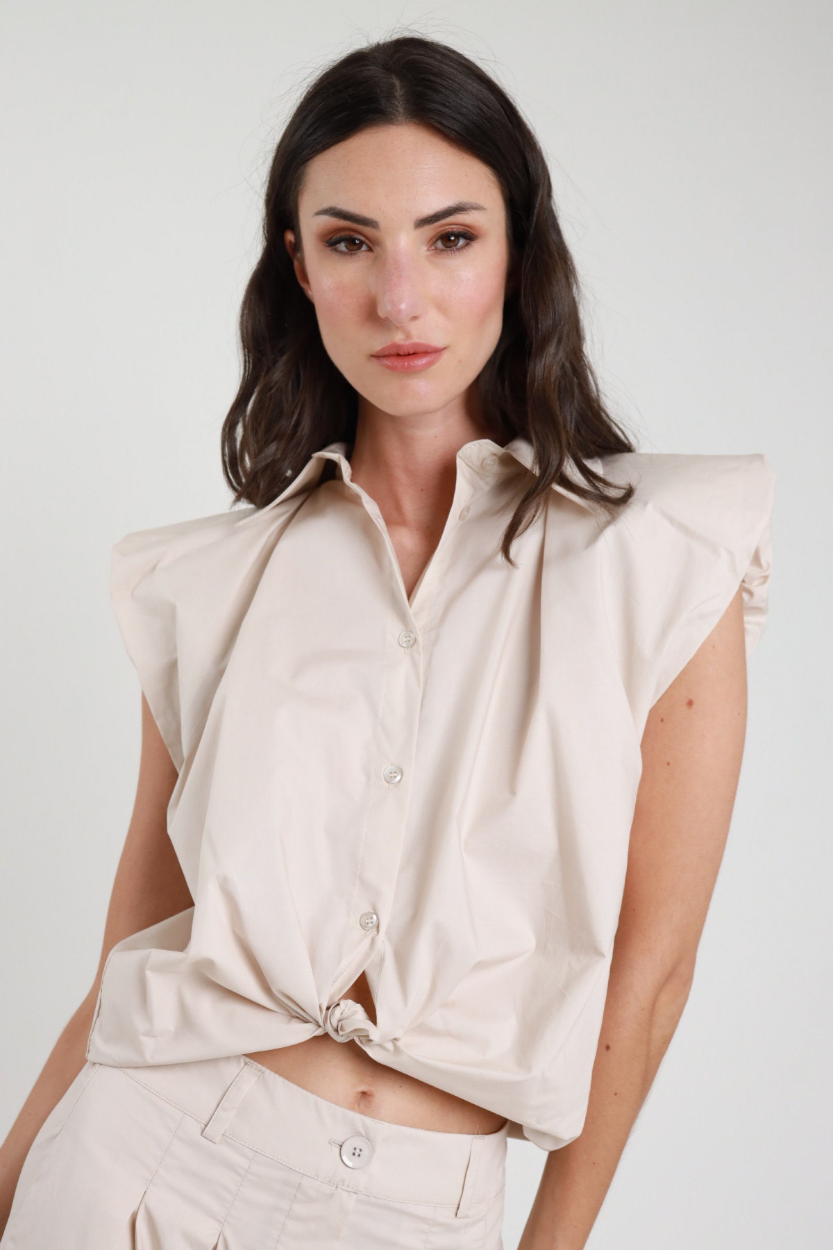 Camicia con Spalline
