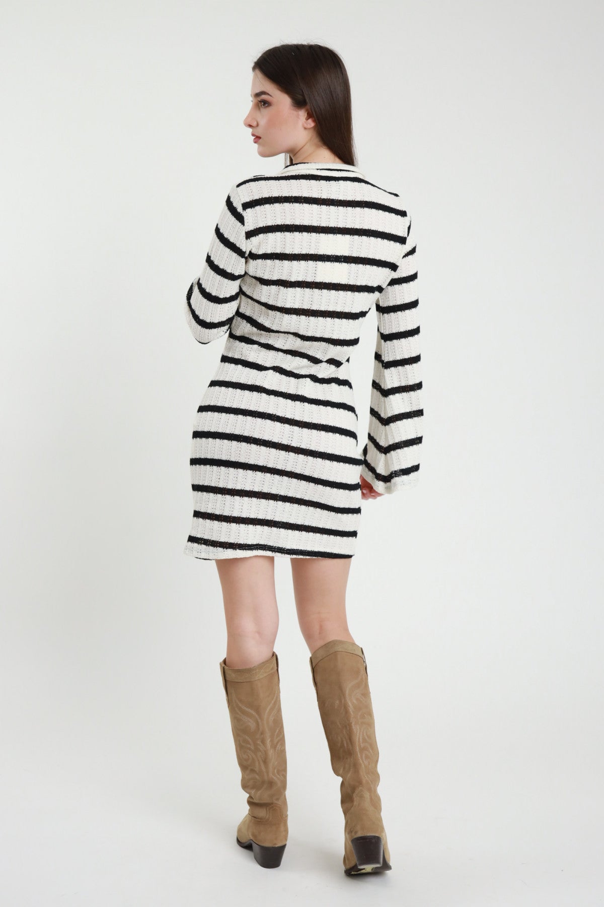 Abito Crochet Righe Susy Mix