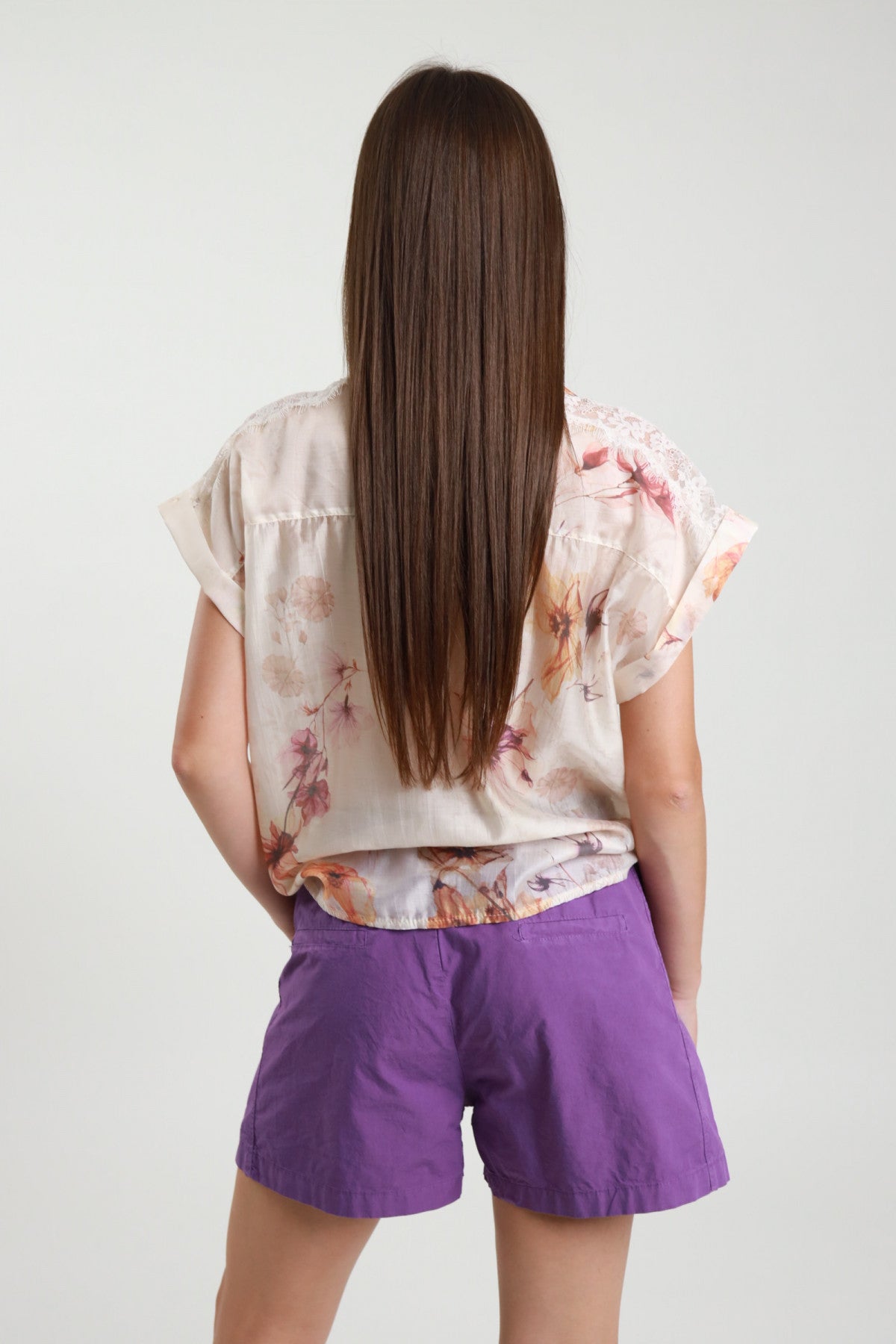 Camicia in Fantasia e Pizzo