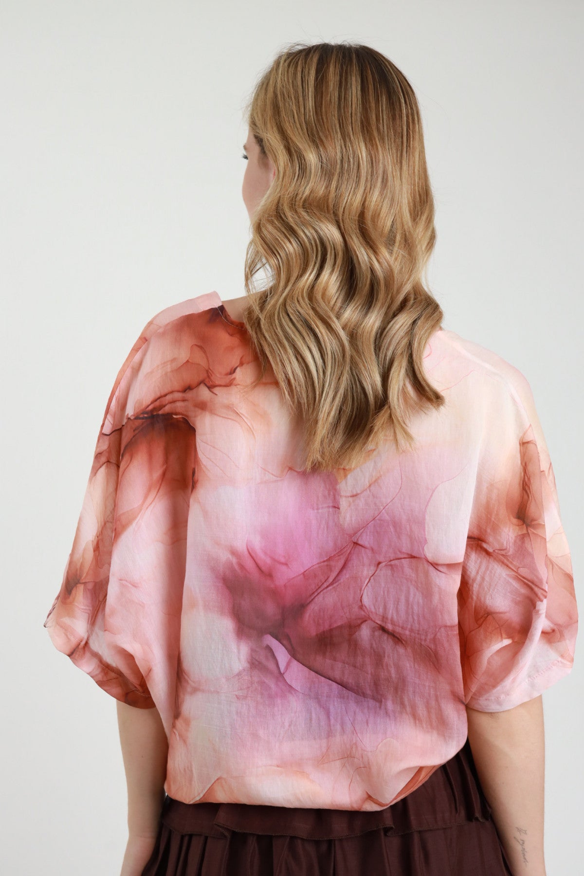 Blusa in Fantasia Multicolor – Susy Mix