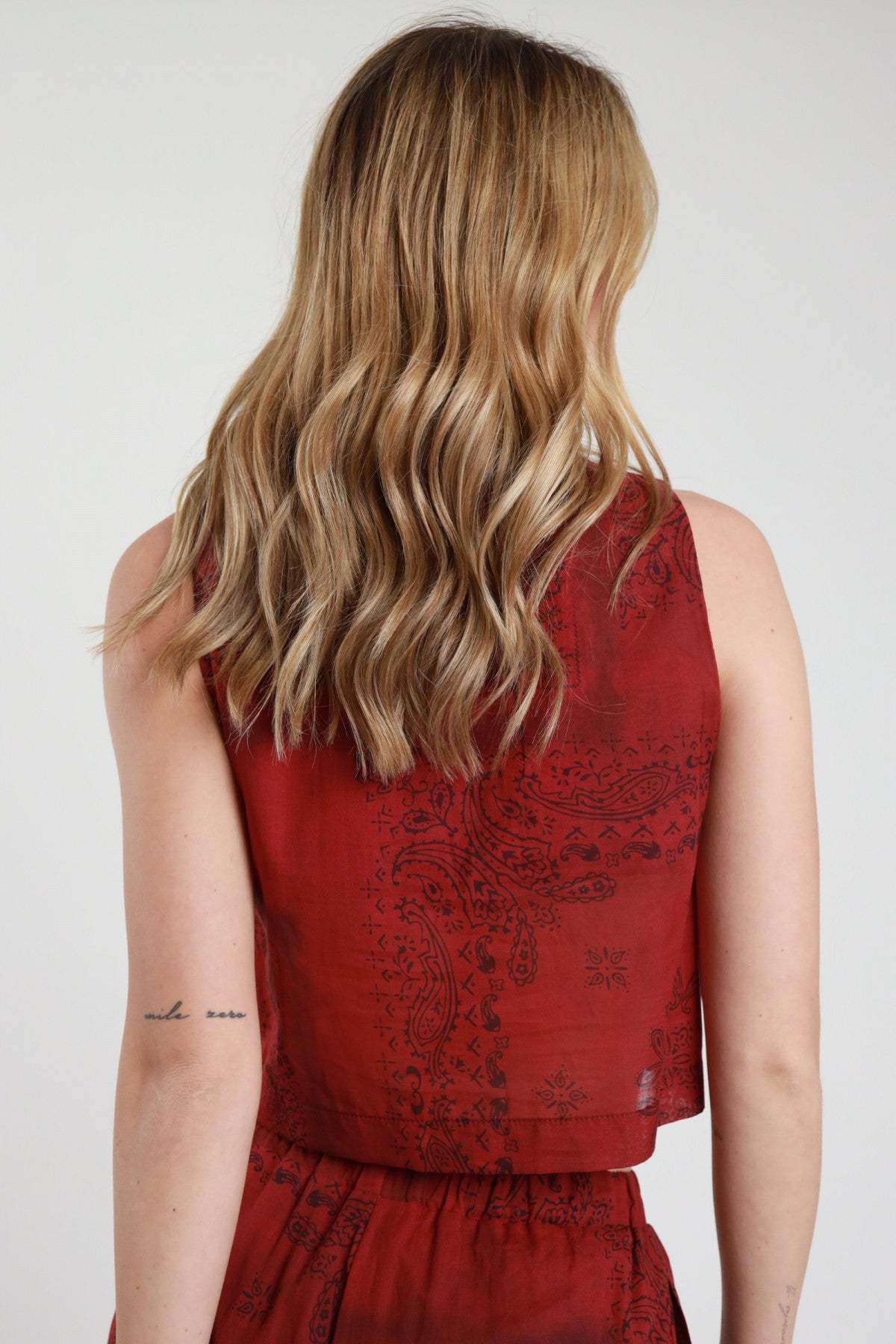 Gilet Stampa Bandana