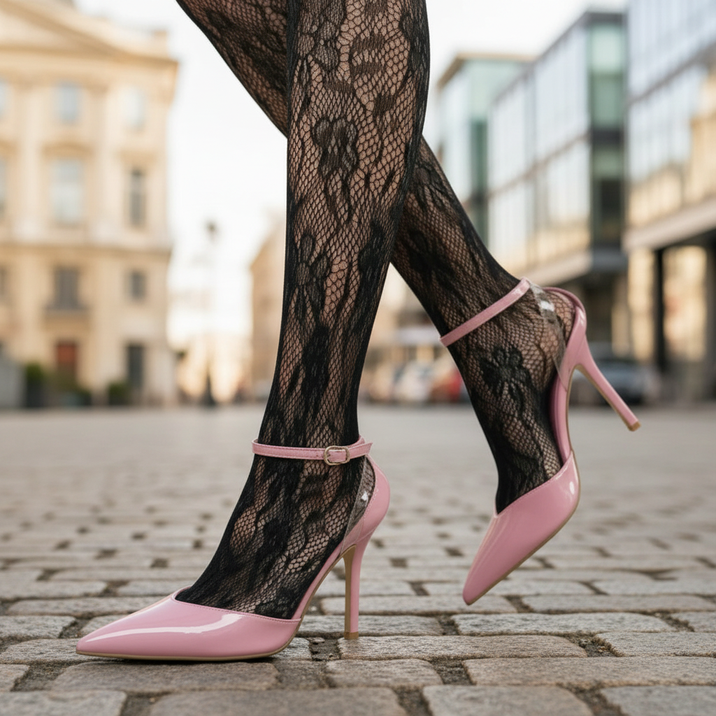 Decolté donna Camilla dettaglio sfondo urbano - Poeticafashion