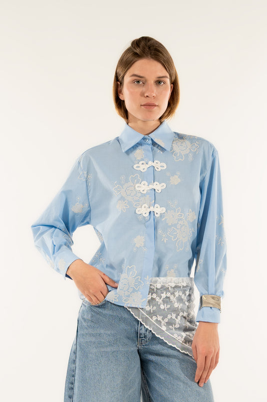 Camicia alamari KONTATTO