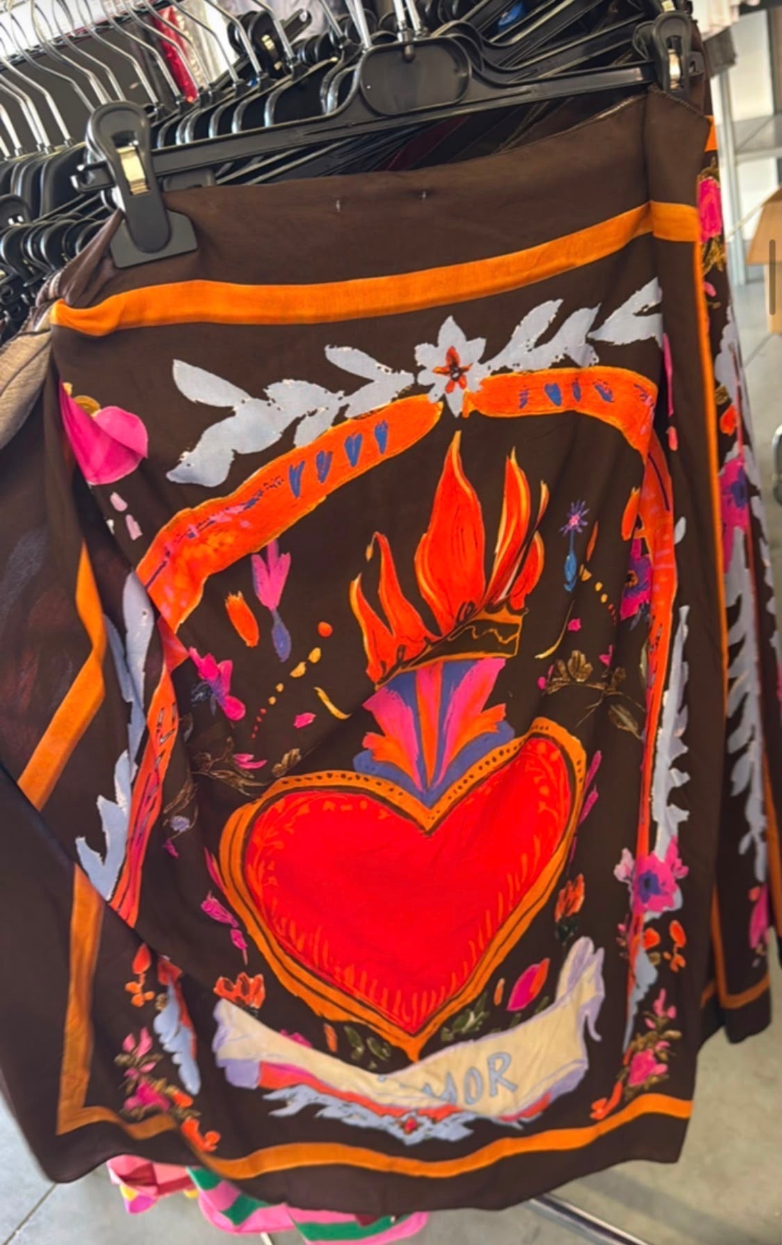 Pareo Namaste Amor – Mini Gonna Sacro Cuore Marrone