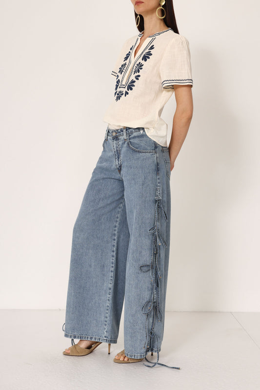 Pantalone con Fiocchi