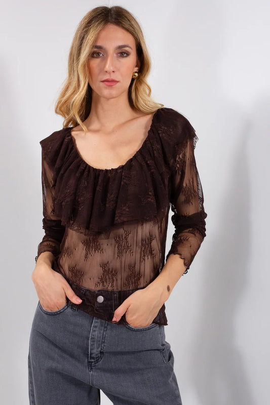 Maglia Pizzo con Balza