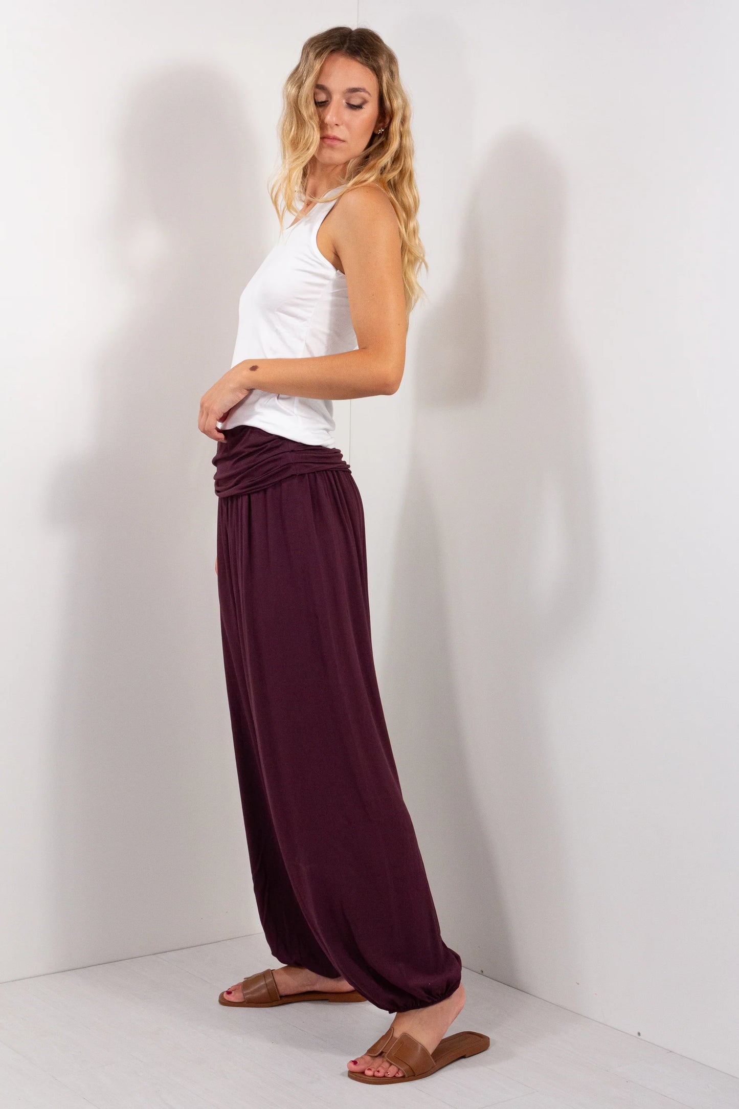 Pantalone Fascia Fondo Elastico – DUDA