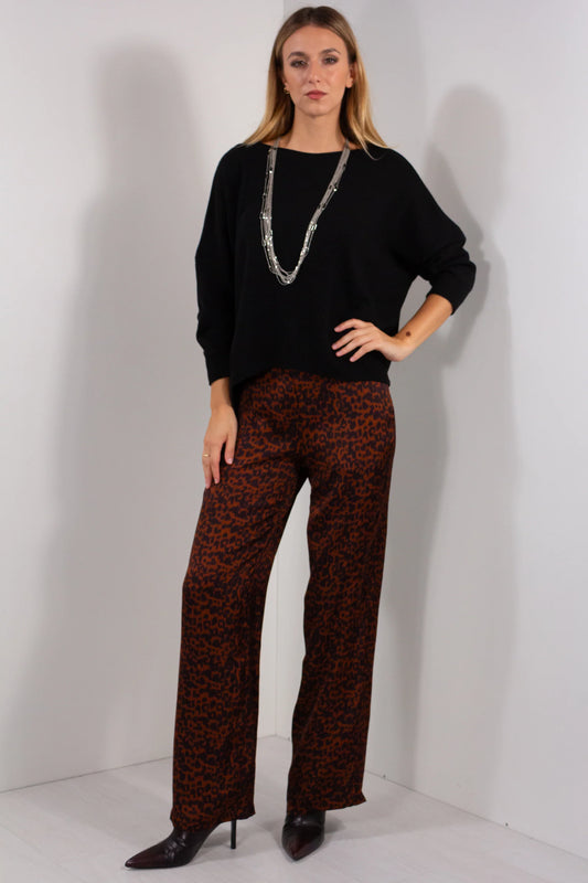 Pantalone Palazzo Animalier – DUDA