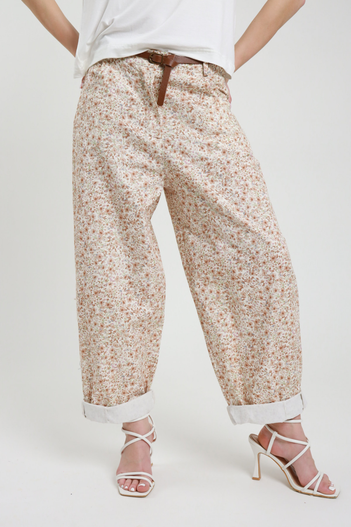 PANTALONE STAMPA FIORI Susy mix