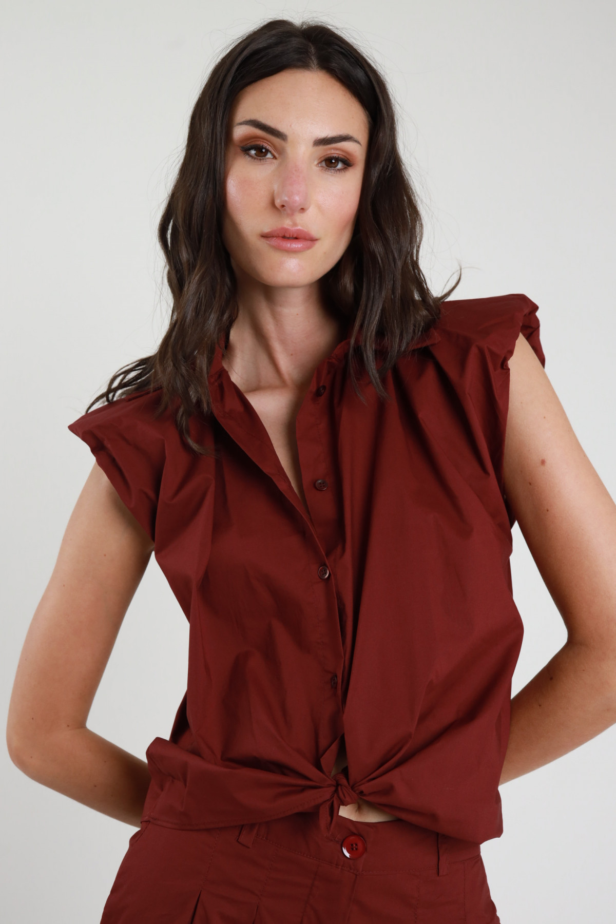Camicia con Spalline