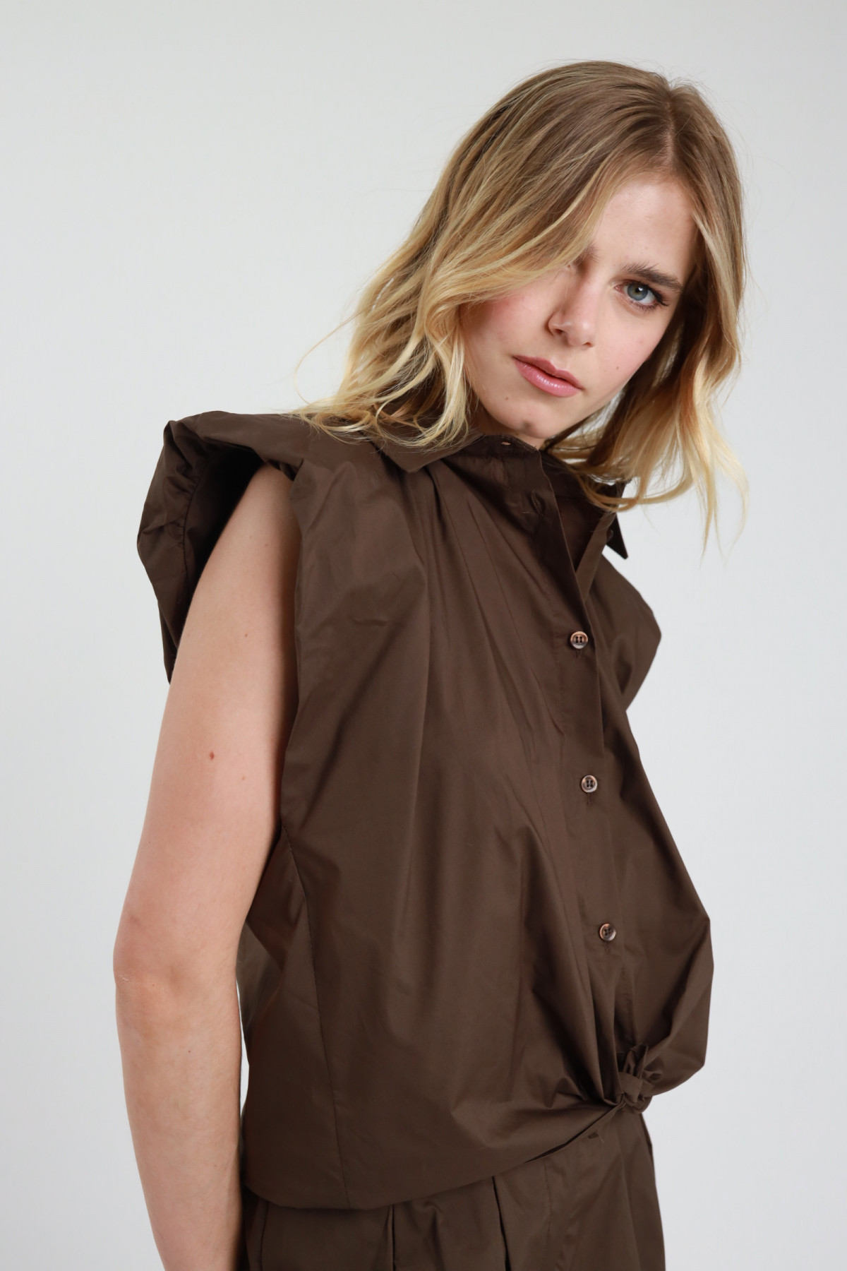 Camicia con Spalline