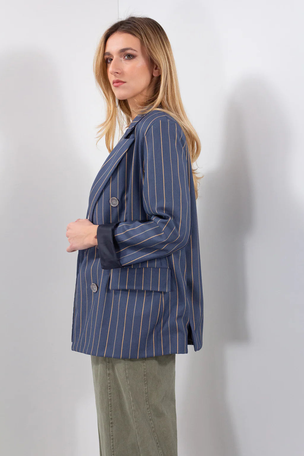 GIACCA DOPPIOPETTO GESSATA