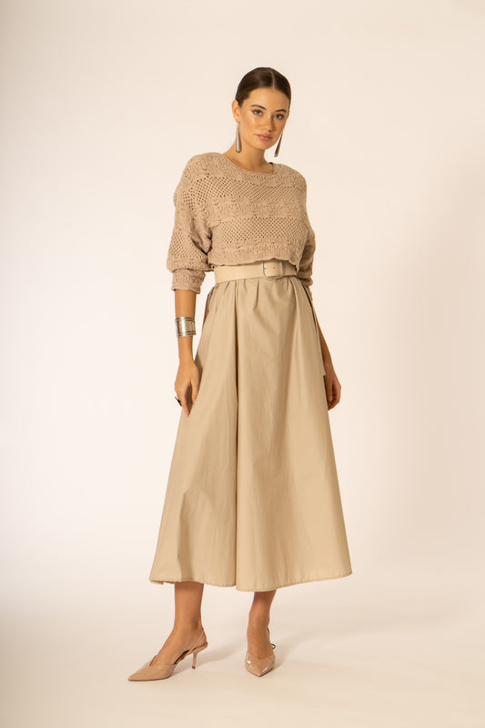 Abito scollo e fiocco vita NO-NA'