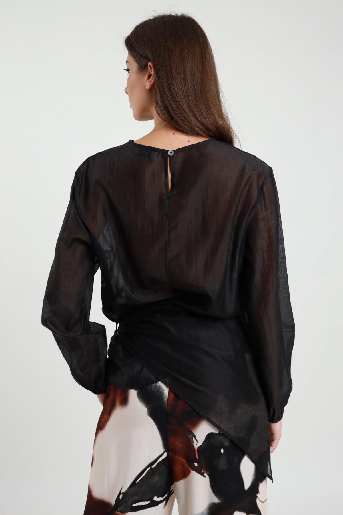 Blusa con Foulard