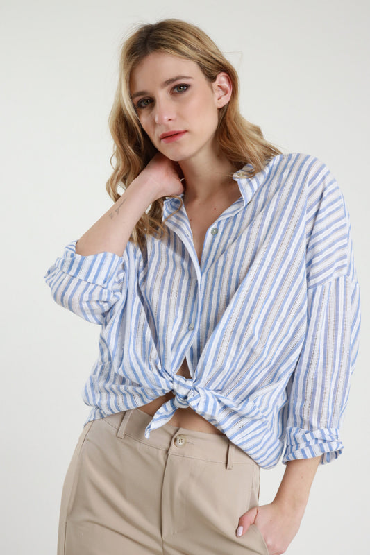 CAMICIA COREANA RIGHE  Susy Mix