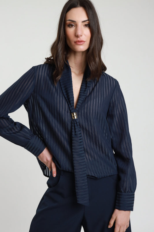 Blusa Gessata Ton sur Ton