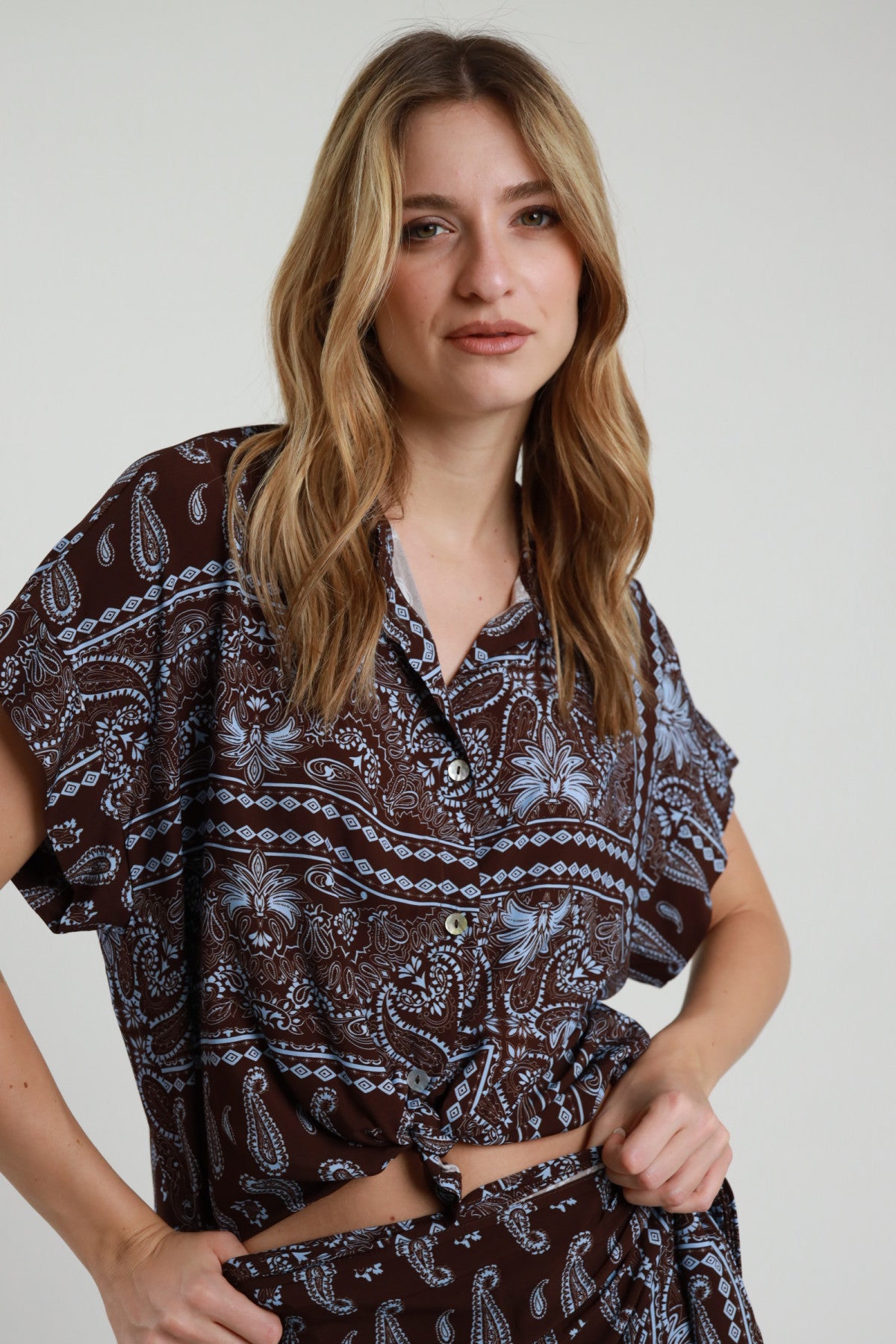 Camicia Fantasia Paisley Susy Mix