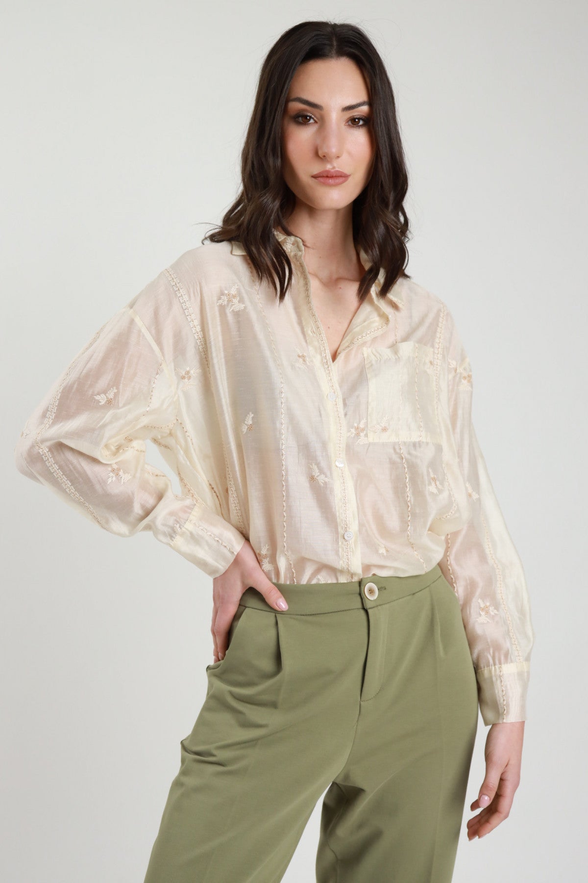 CAMICIA RICAMI Susy Mix