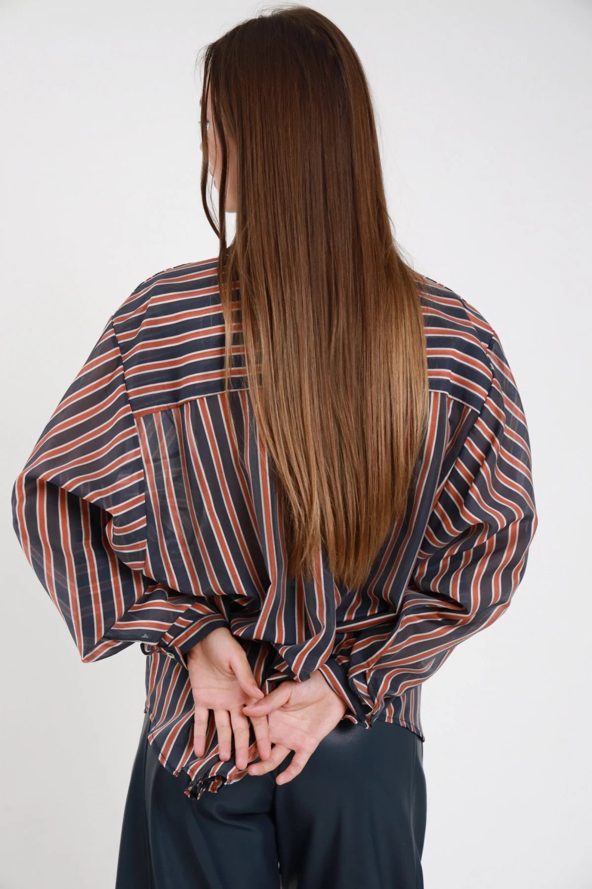 Camicia Righe Oversize
