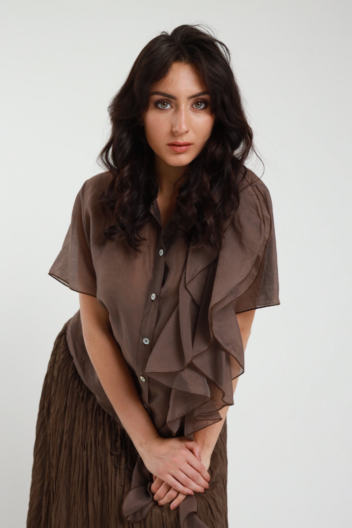 Camicia Mezze Maniche con Rouges