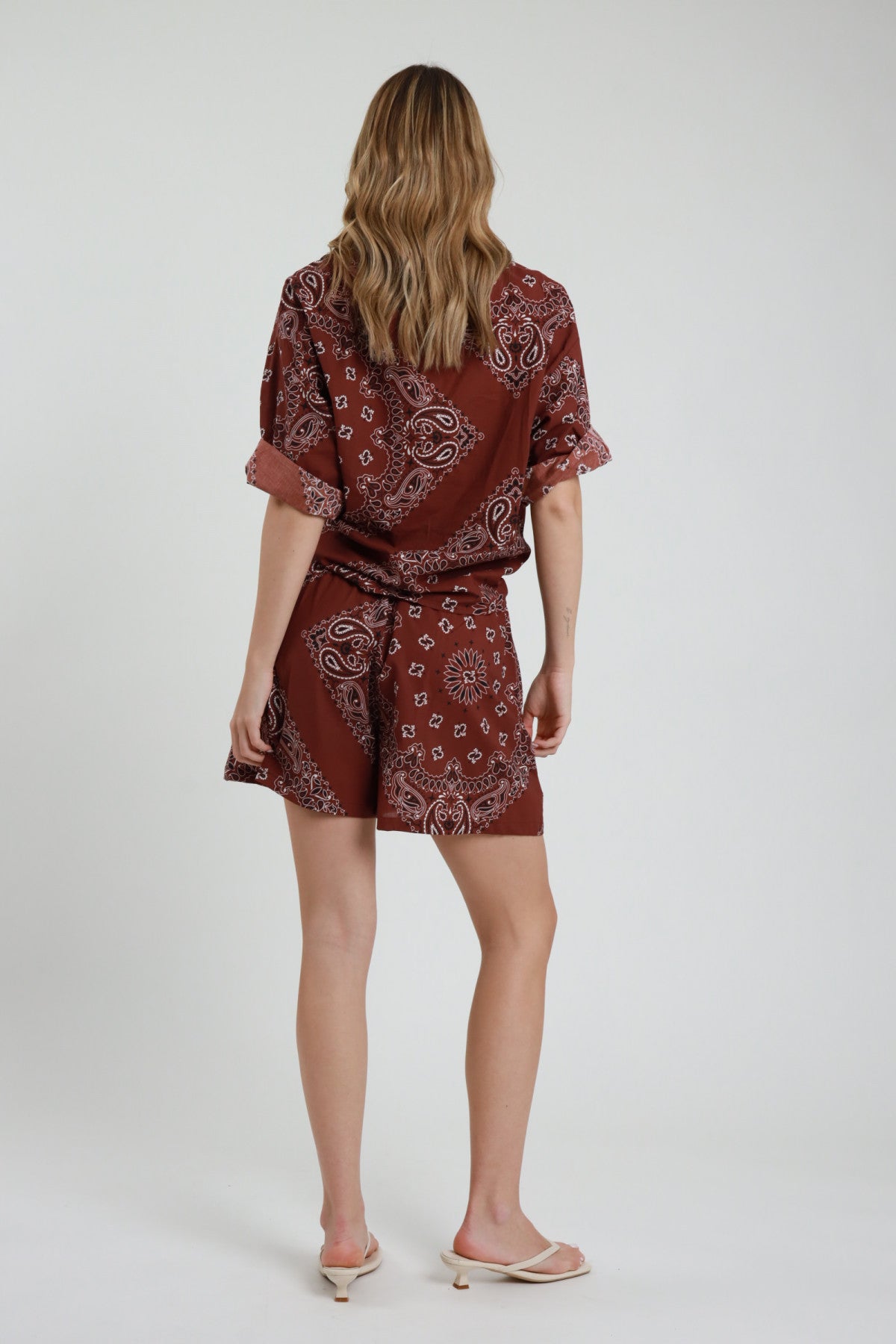 Completo Bandana Camicia e Shorts Susy Mix
