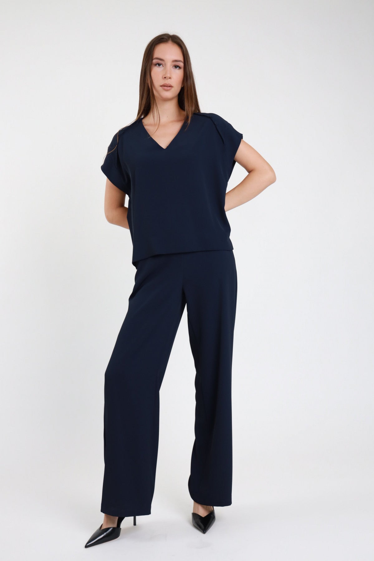 Completo Blusa + Pantaloni