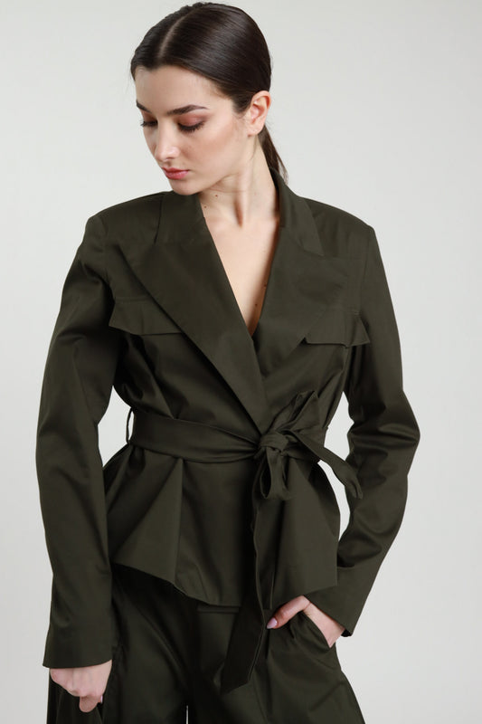 BLAZER CON CINTURA Susy Mix