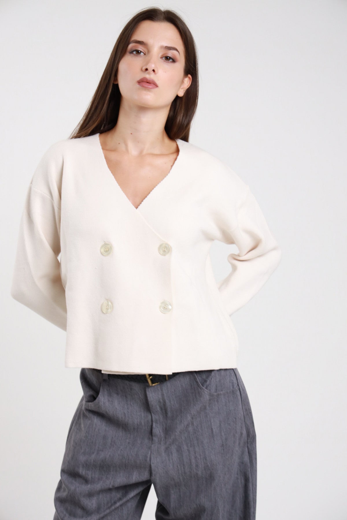 Cardigan Doppiopetto