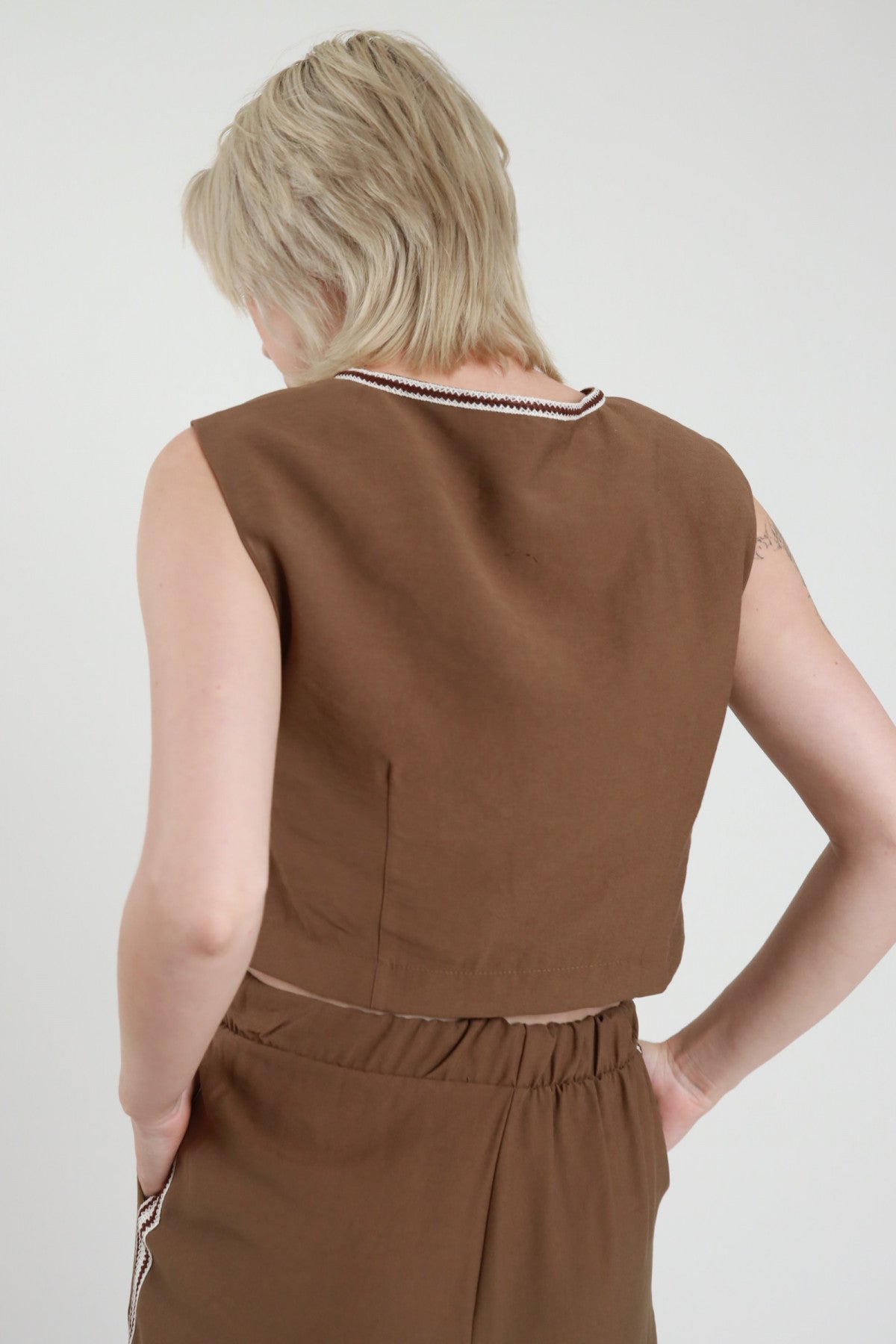 Gilet con Passamaneria
