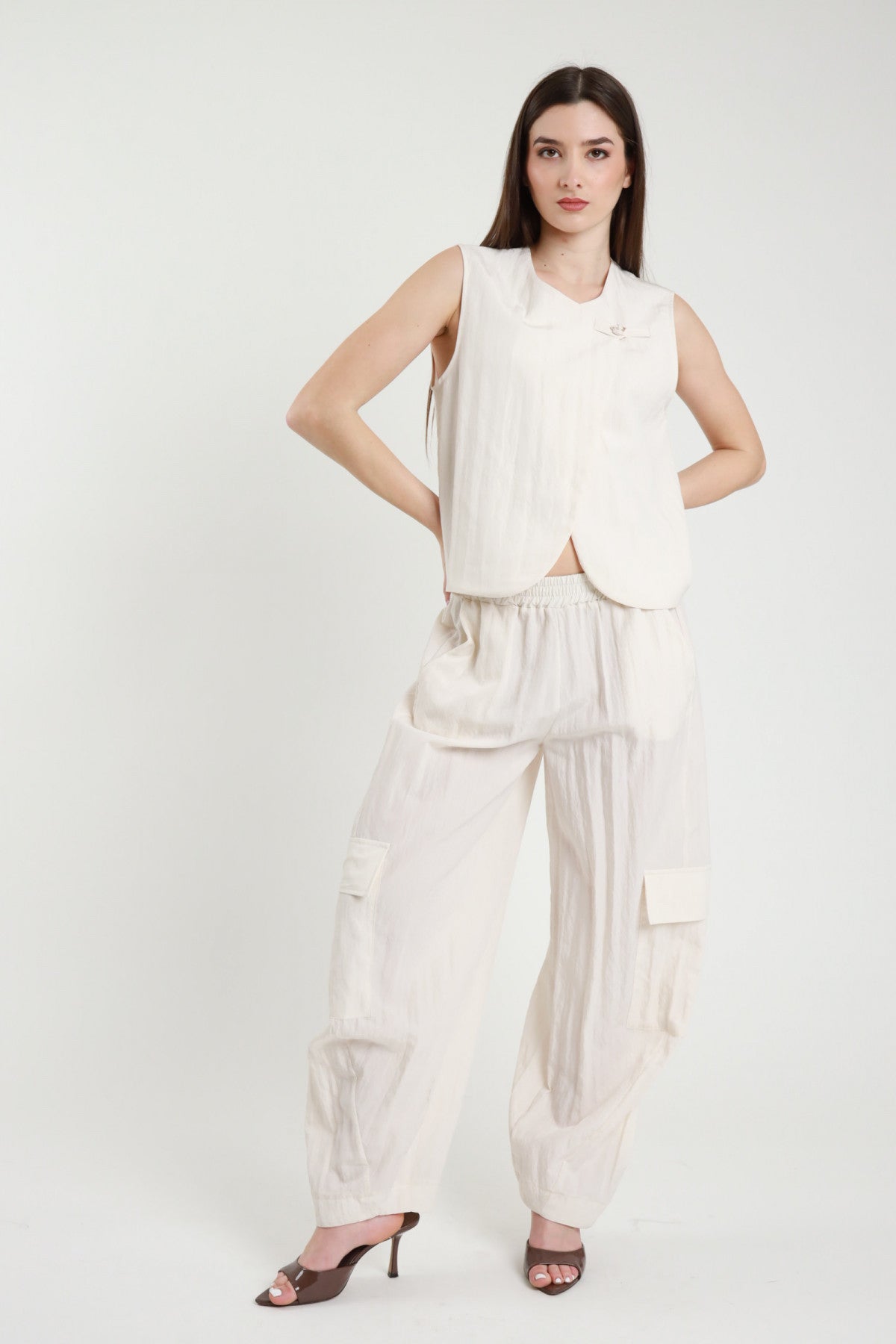 Completo Gilet + Pantaloni Balloon