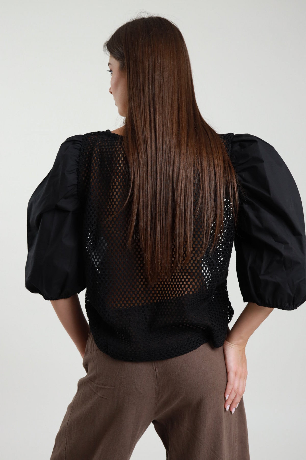Maglia Rete Maniche Palloncino Susy Mix
