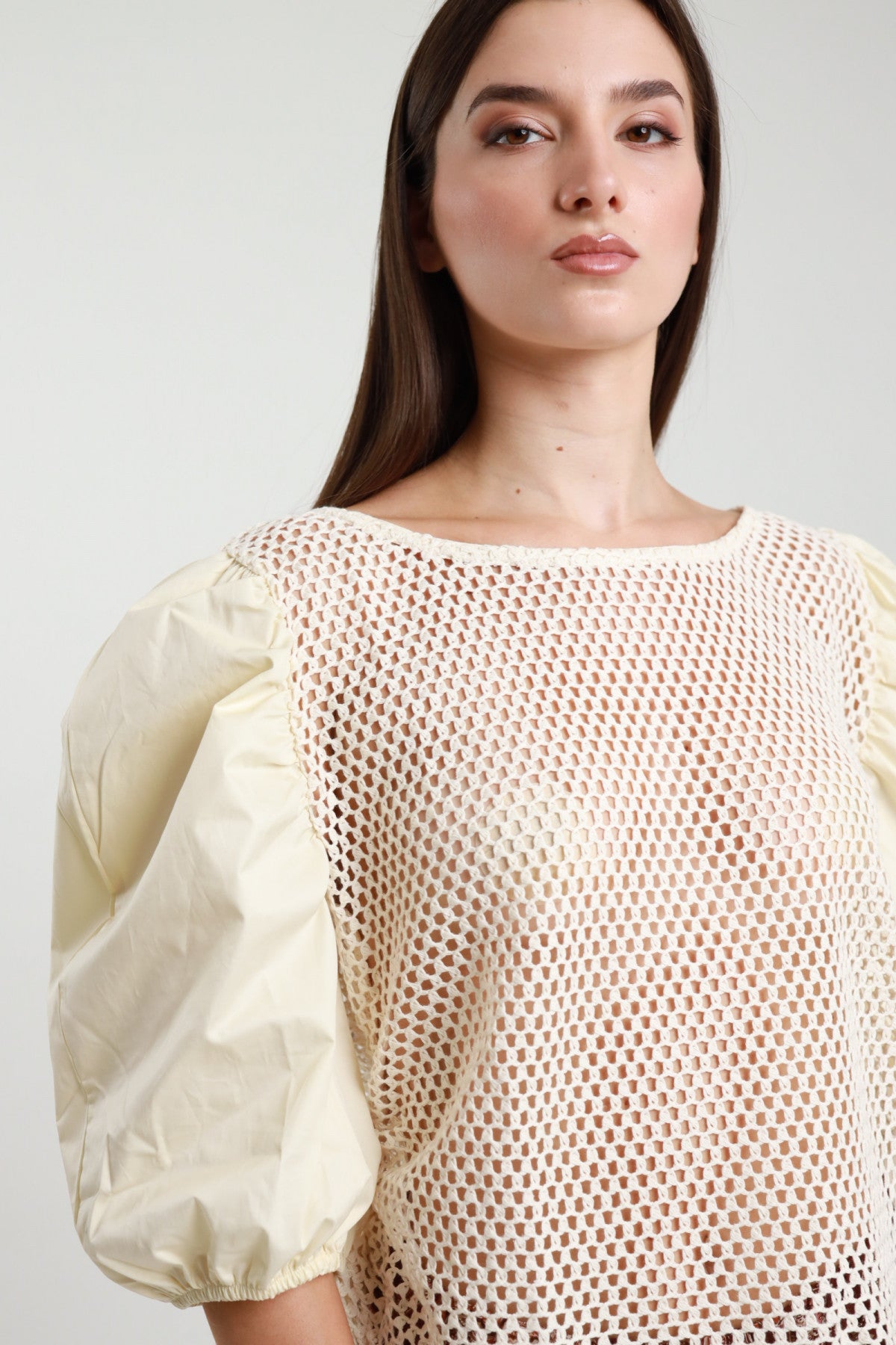 Maglia Rete Maniche Palloncino Susy Mix