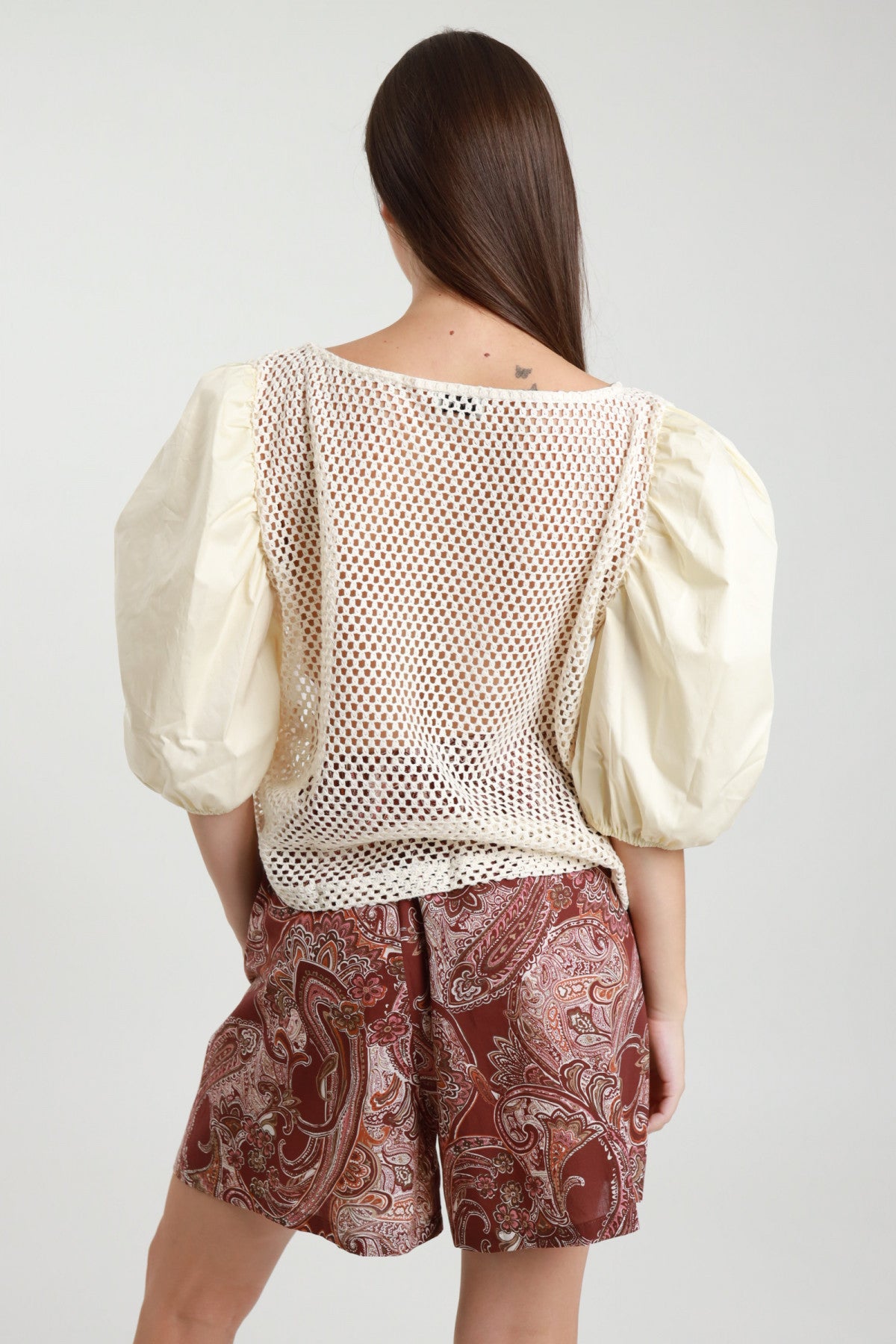 Maglia Rete Maniche Palloncino Susy Mix