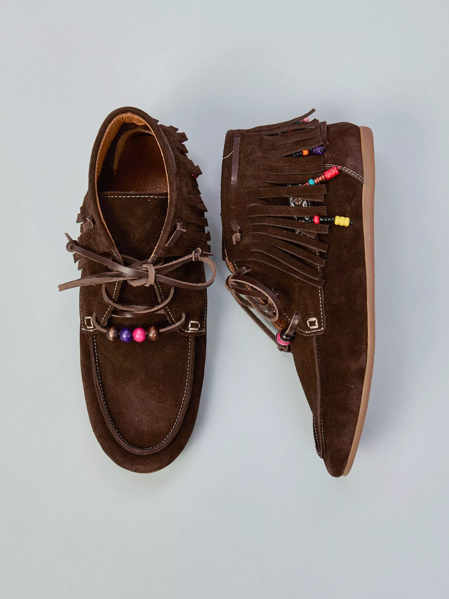 Scarpa Bassa In Camoscio