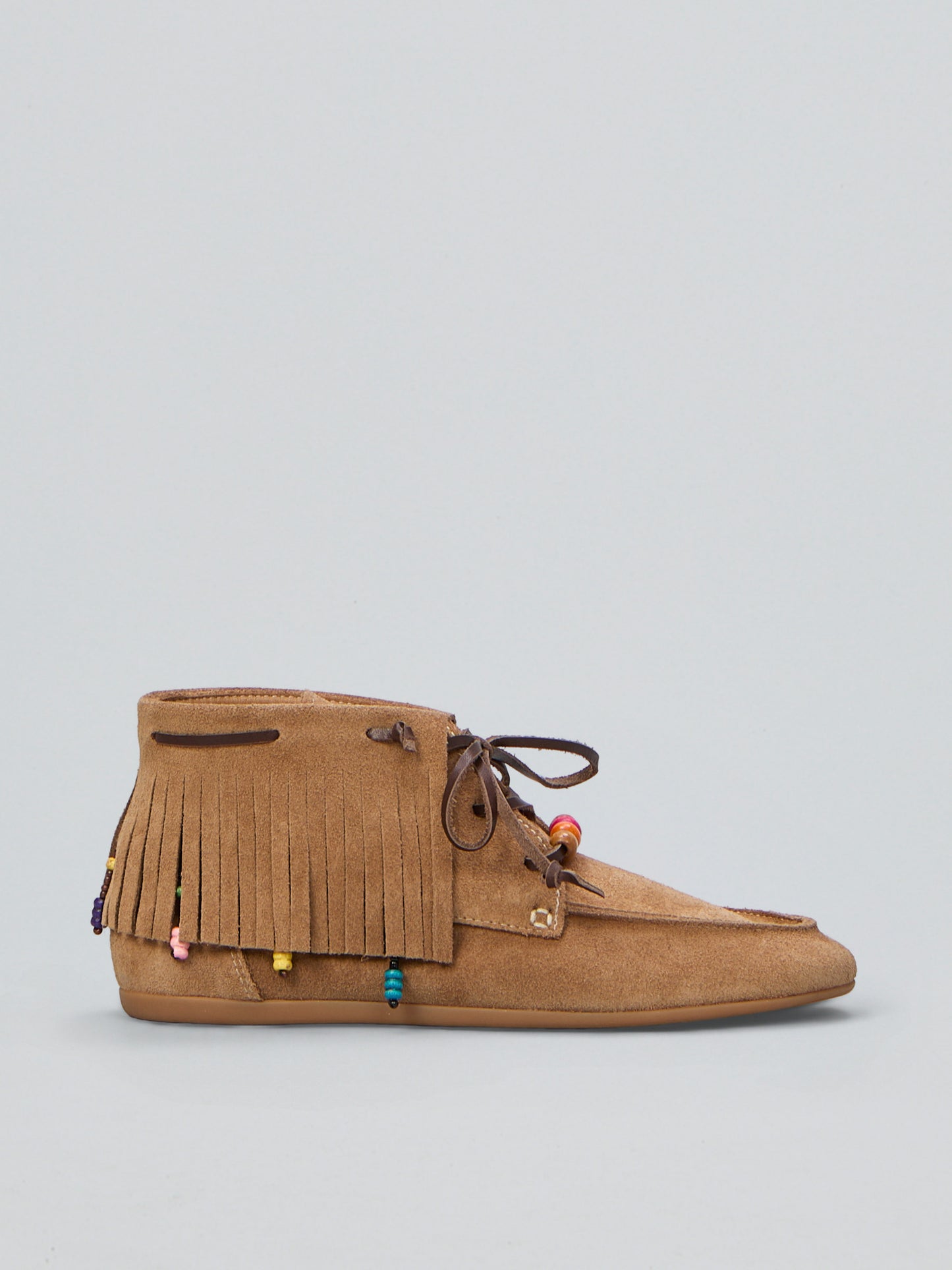 Scarpa Bassa In Camoscio