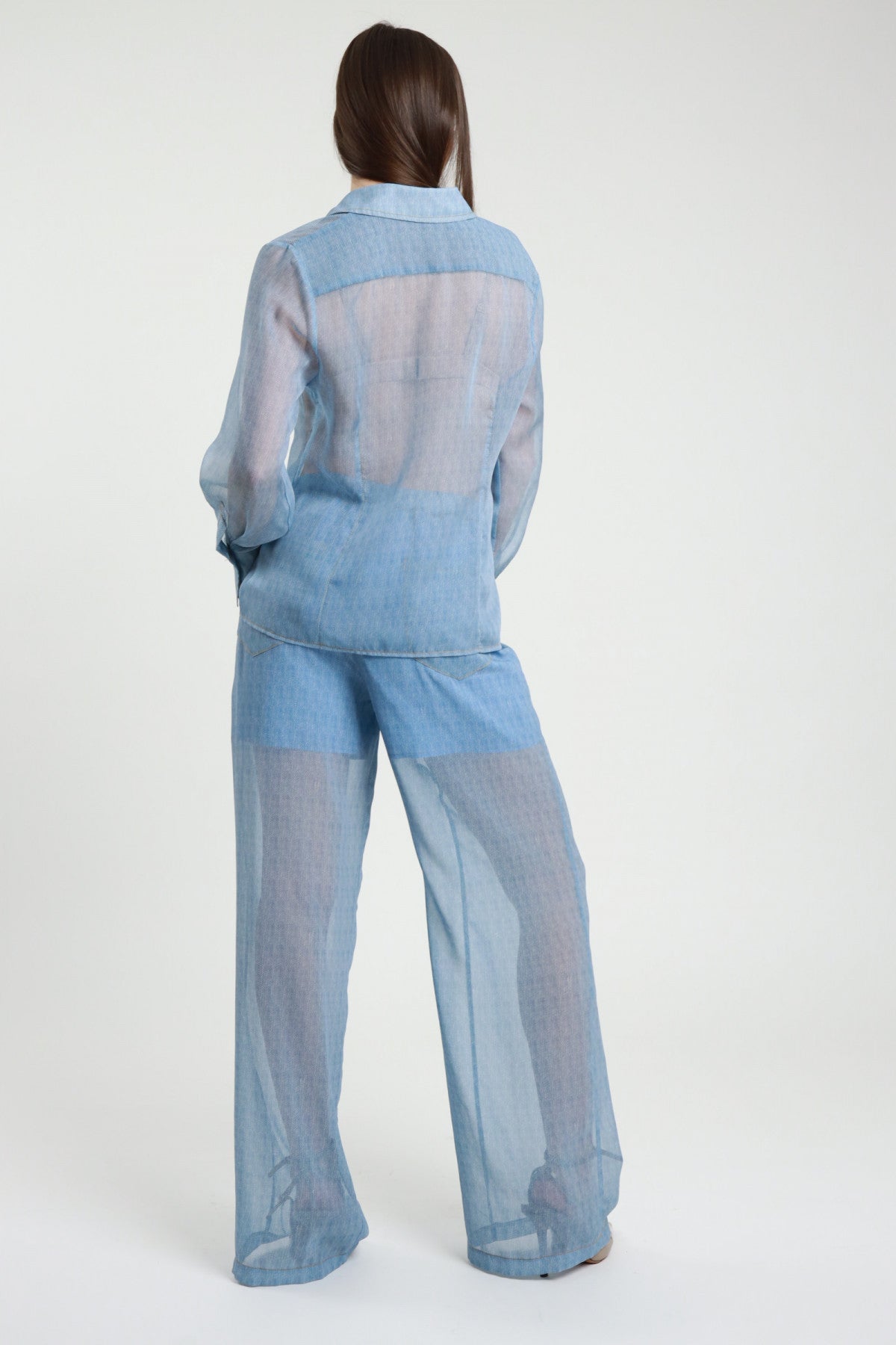 PANTALONE PALAZZO GEORGETTE