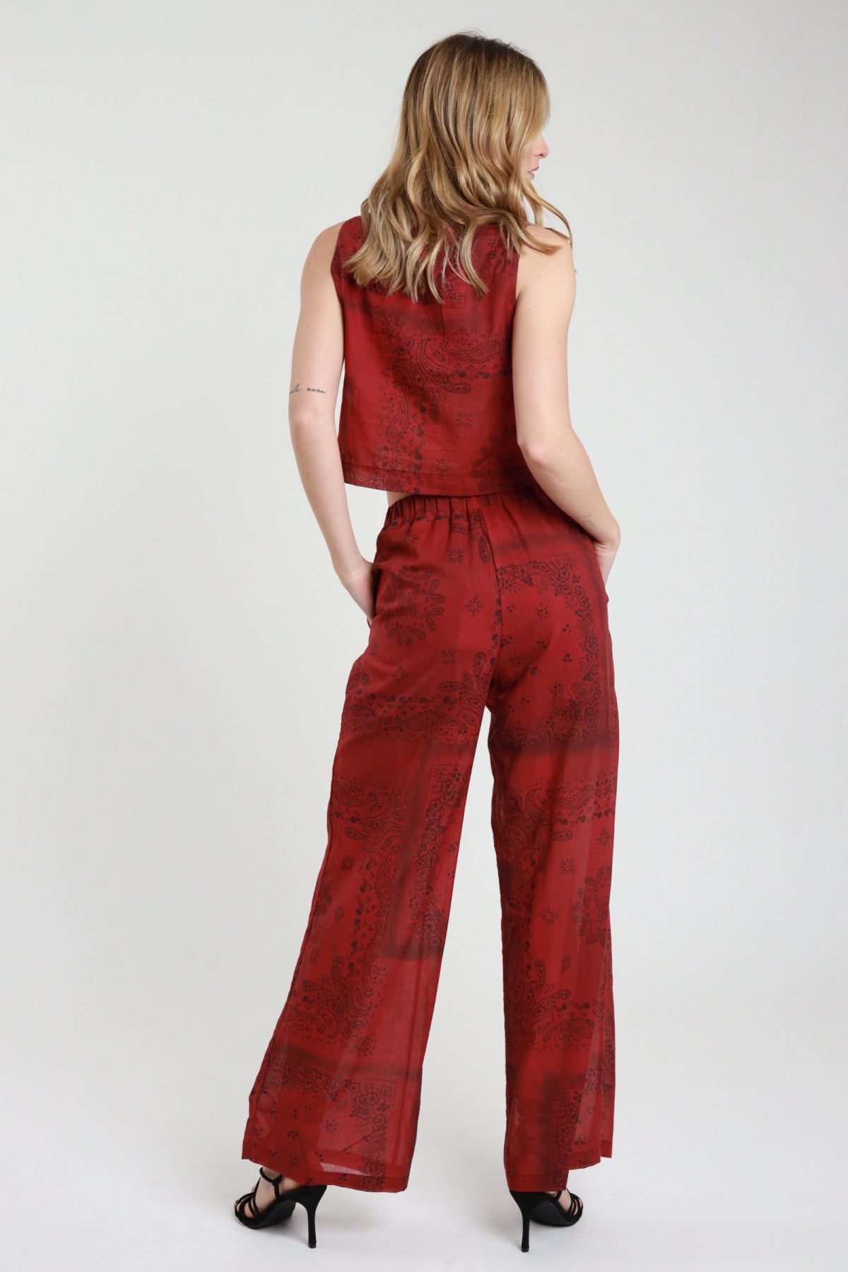 Pantalone Stampa Bandana
