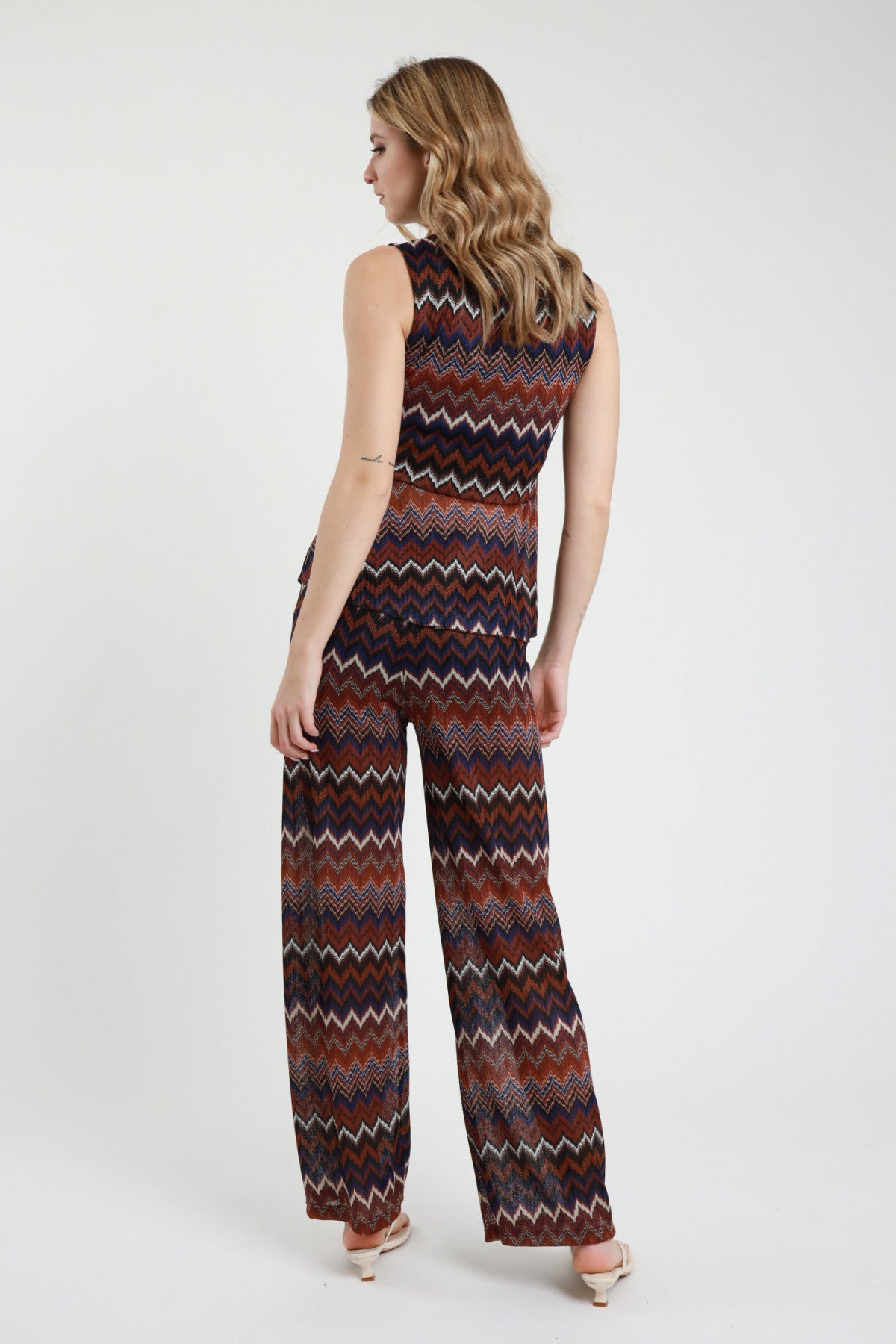 Pantalone Multicolor Zig-Zag