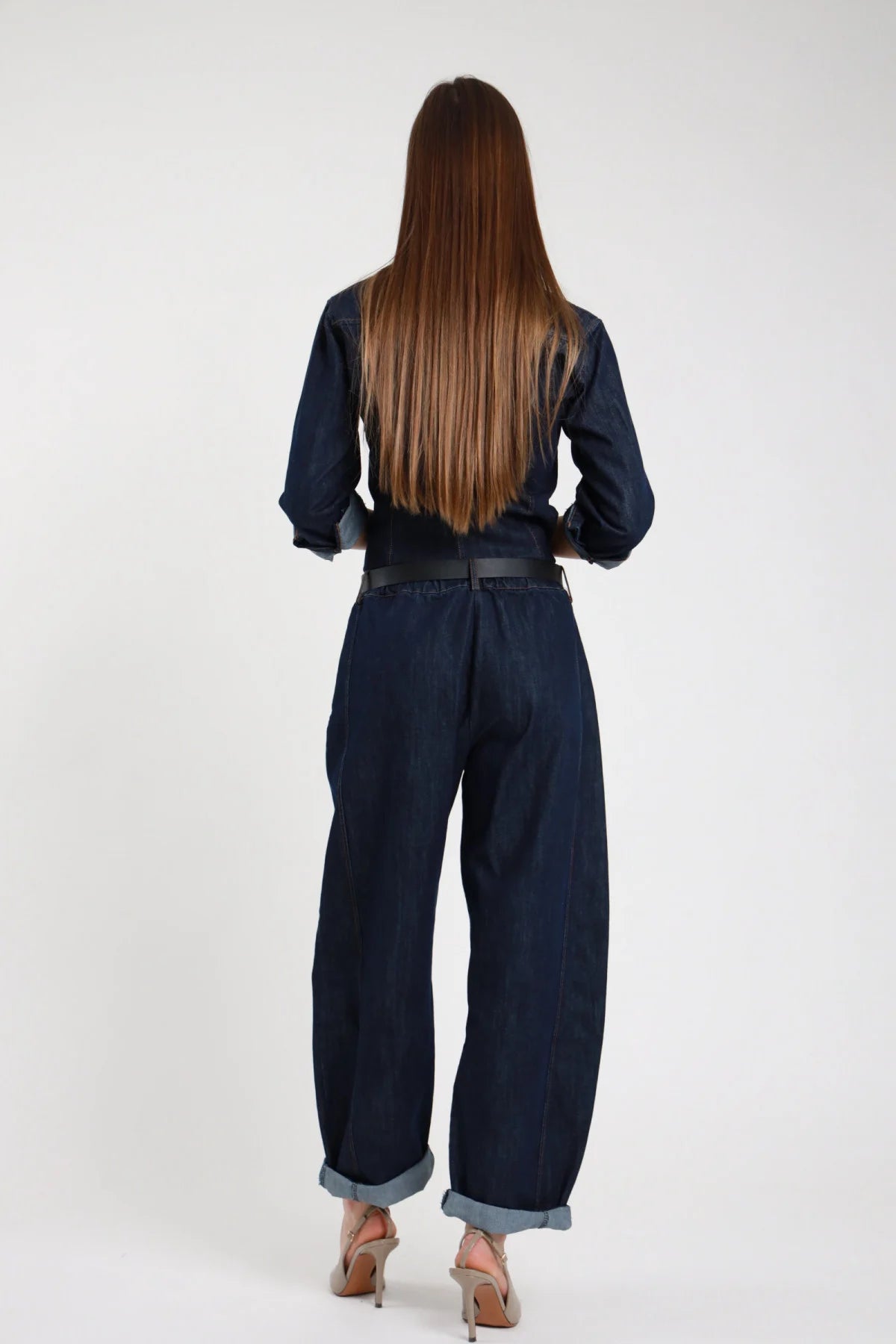 Jeans Stellina donna blu scuro - vista posteriore