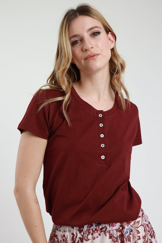 T-Shirt Scollo Serafino – Susy Mix