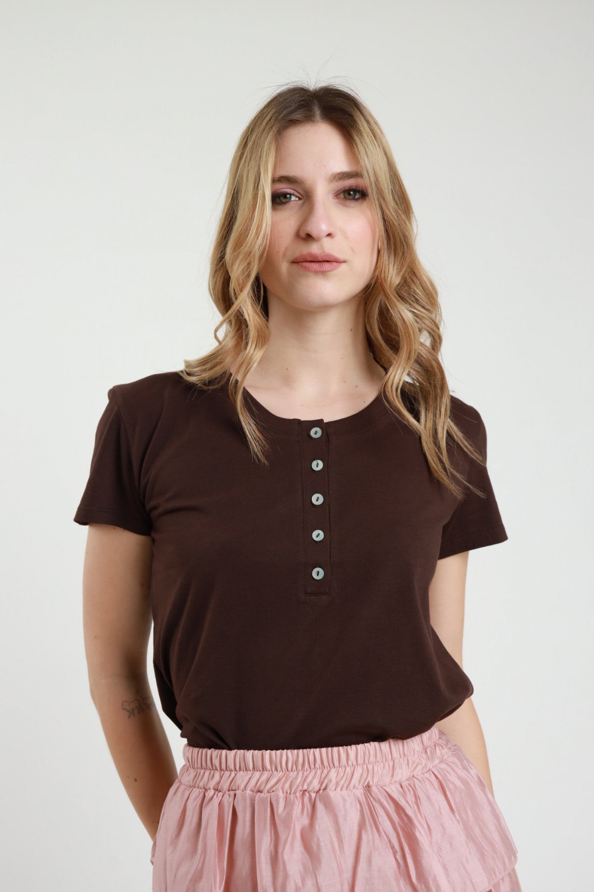T-Shirt Scollo Serafino – Susy Mix
