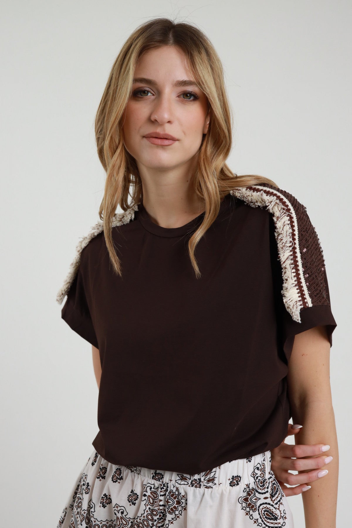 Top Applicazioni Tweed Paillettes