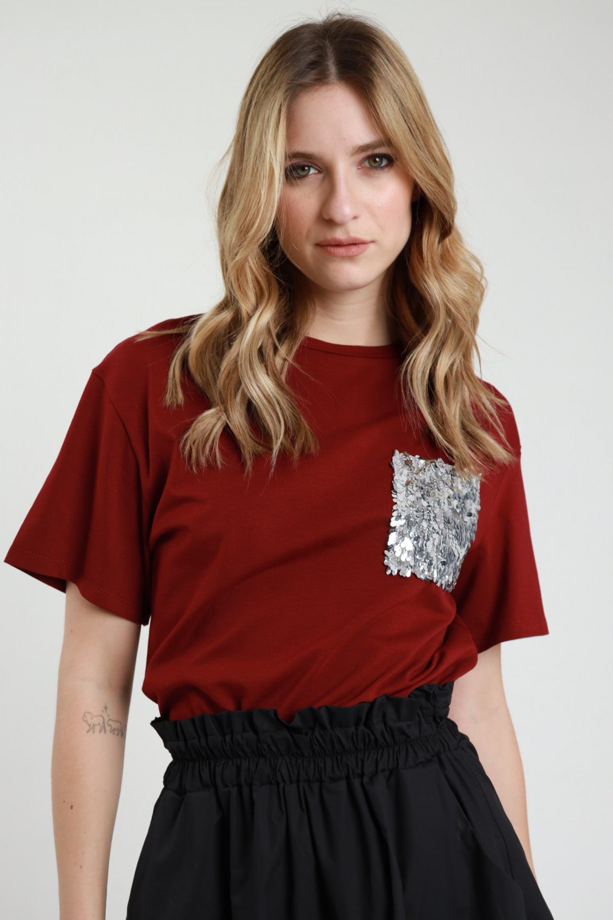T-Shirt Taschino Paillettes