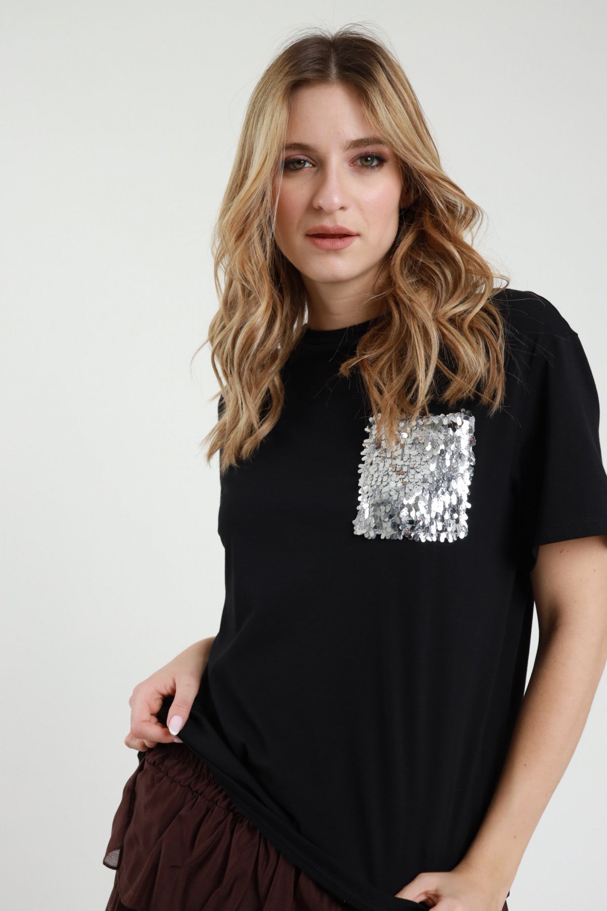 T-Shirt Taschino Paillettes