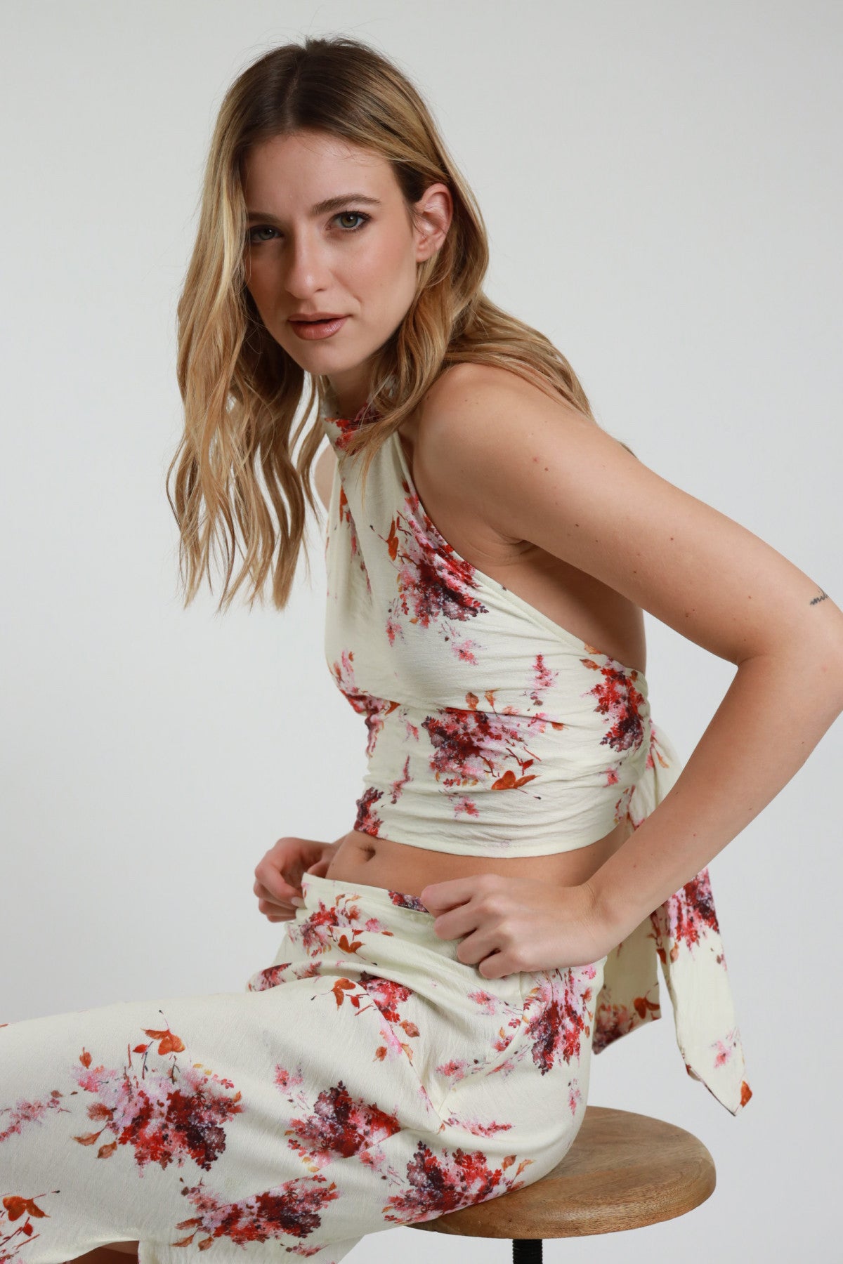 Crop Top Floreale Susy Mix