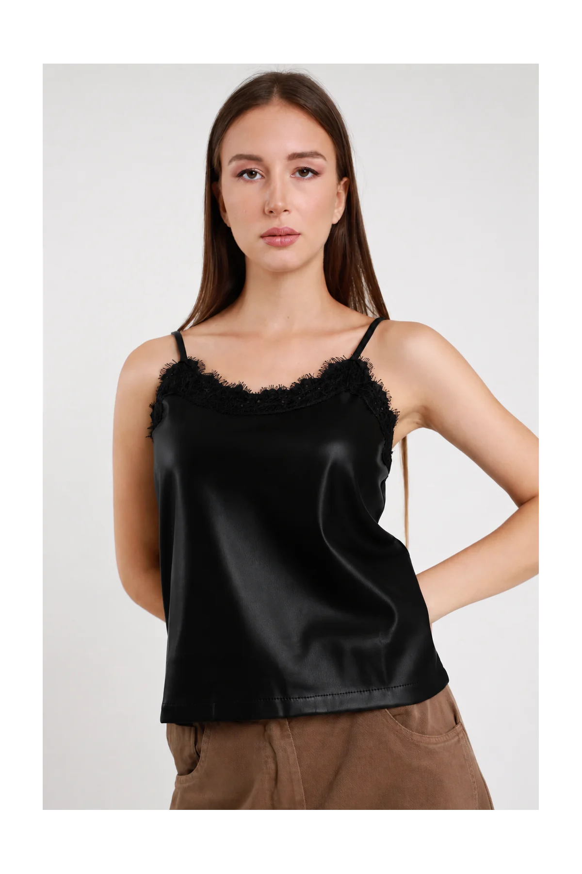 Top Ecopelle Pizzo