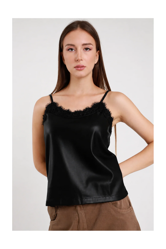 Top Ecopelle Pizzo